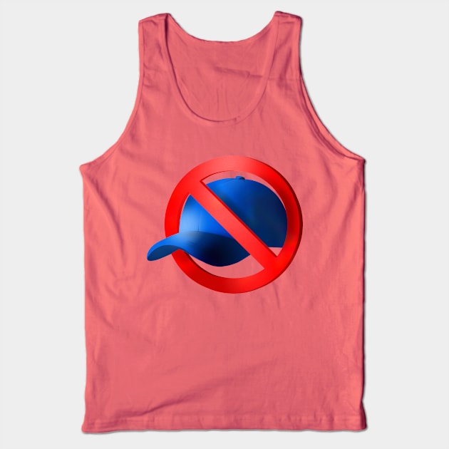 NO CAP - illustration Tank Top by CreativeOpus